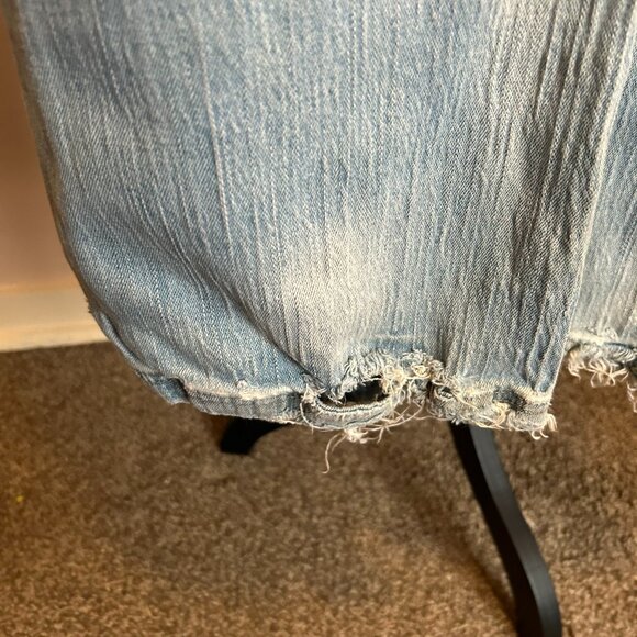 Maurices Morgan Flare Light Blue Jeans Size 9/10 - Picture 5 of 8
